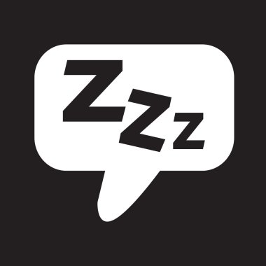 Sleep Icon illustration clipart