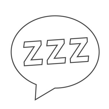 uyku simgesi tasarım