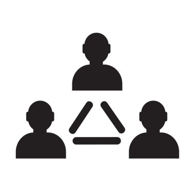 Kullanıcı simgesi, insan kaynakları ve iş kişi tasarım