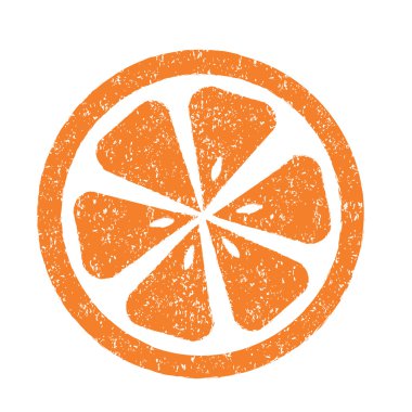 Turuncu simge tasarlamak