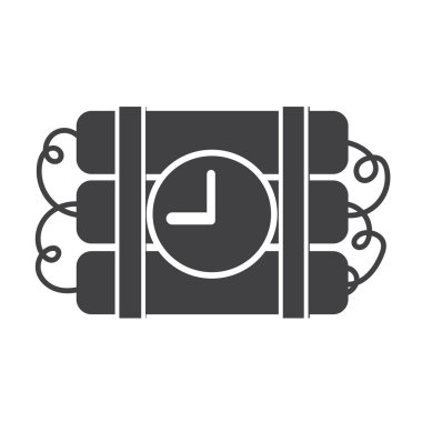 bomba simgesi illüstrasyon