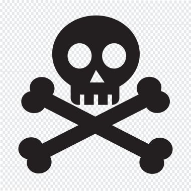 kafatası kemik simgesi