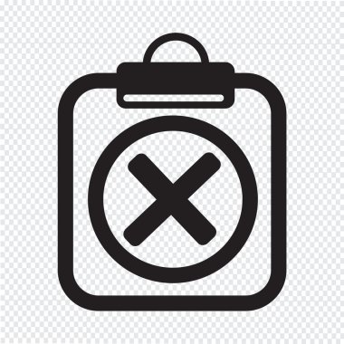 Pano onay listesi simgesini