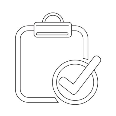 Pano onay listesi simgesini