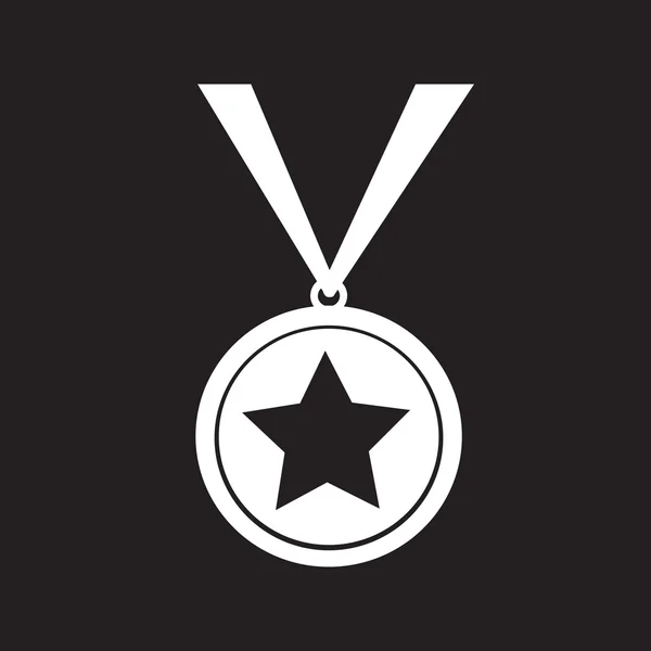 Medal ikona ilustracja — Wektor stockowy