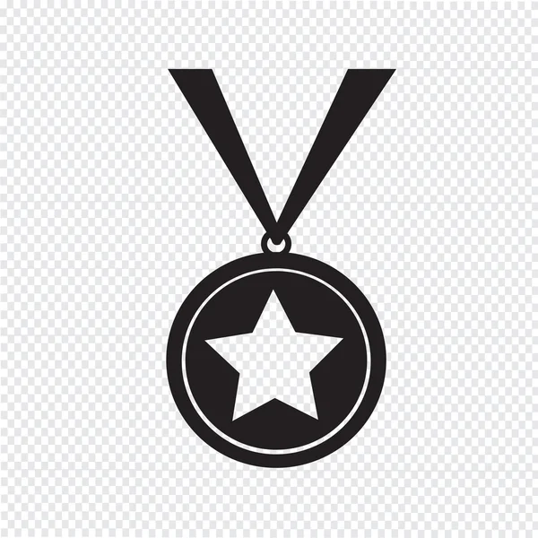 Medal ikona ilustracja — Wektor stockowy
