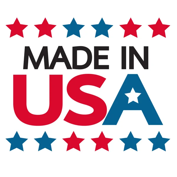 Иконка Made in USA — стоковый вектор