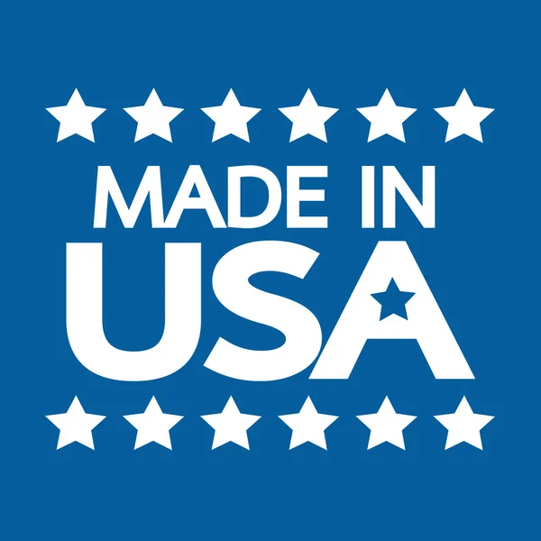 Made in USA Icon ilustração — Vetor de Stock