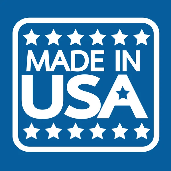 Иконка Made in USA — стоковый вектор