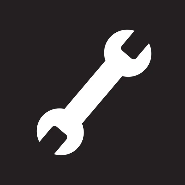 Wrench tool icon — Stock Vector
