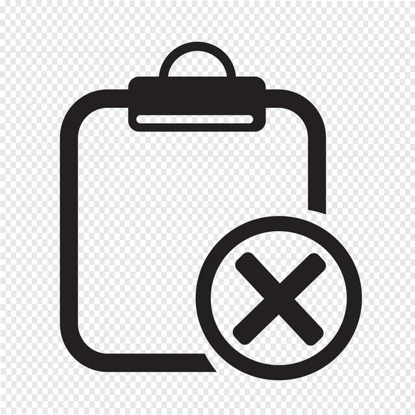 Repboard check list icon — стоковый вектор