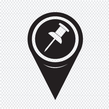 harita işaretçi simgesi