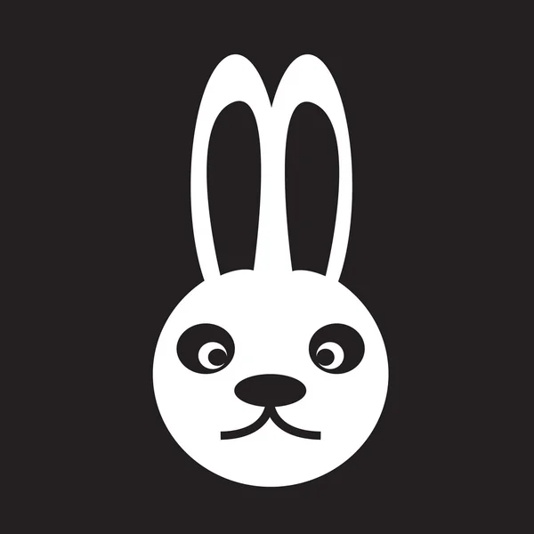 Bunny konijnen pictogram — Stockvector