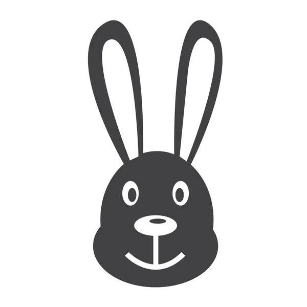 Bunny rabbit icon — Stock Vector