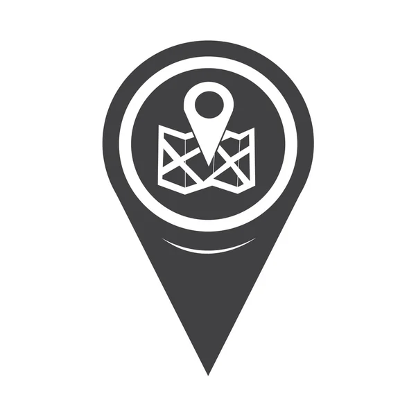 Map Pointer location icon — Stok Vektör