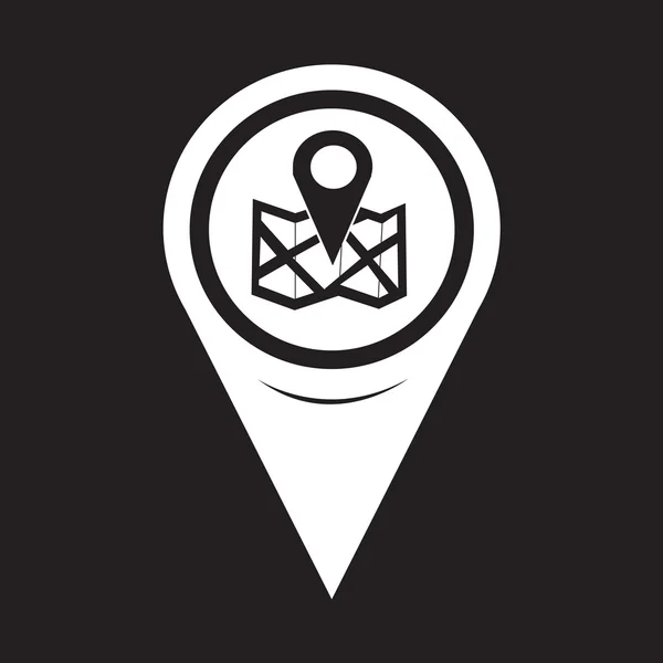 Map Pointer location icon — Stock vektor