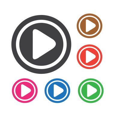 simgesi düğmeleri oynamak