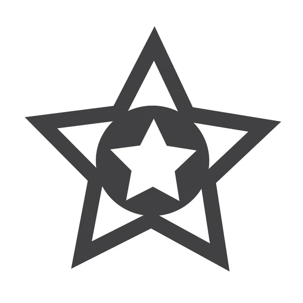 Hvězda oblíbeného ikona — Stockový vektor