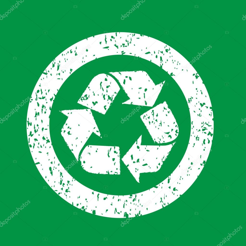 Recycle sign illustration