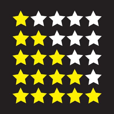 Derecelendirme yıldız simgesi