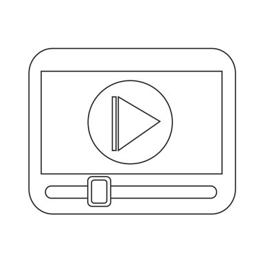 Media player simgesini