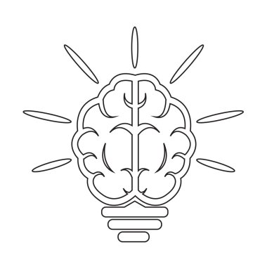 beyin lambası simgesi