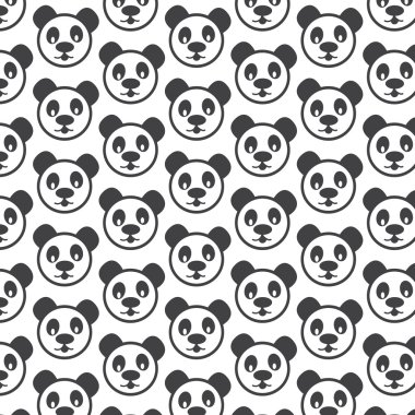 Panda desen arka plan