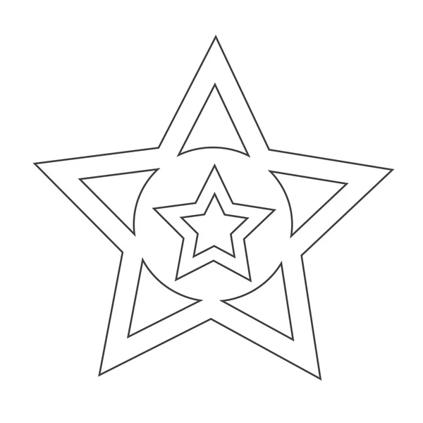 Star favorite icon — Stock Vector