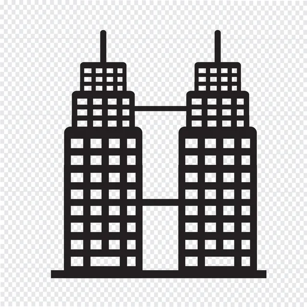 Office building icon — Stock Vector