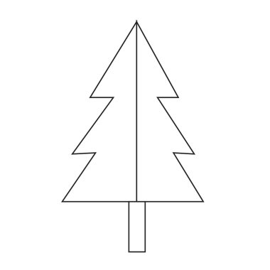 Noel ağacı simgesini