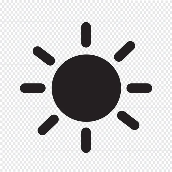 Sun Icon — Stock Vector