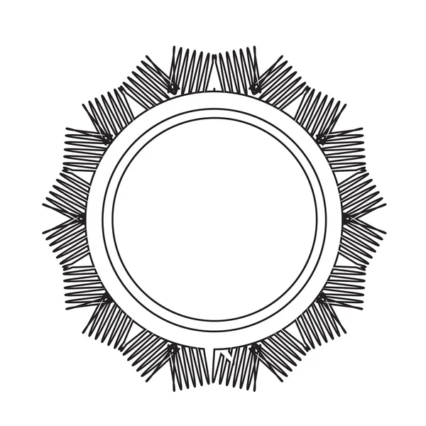 Icono del sol — Vector de stock