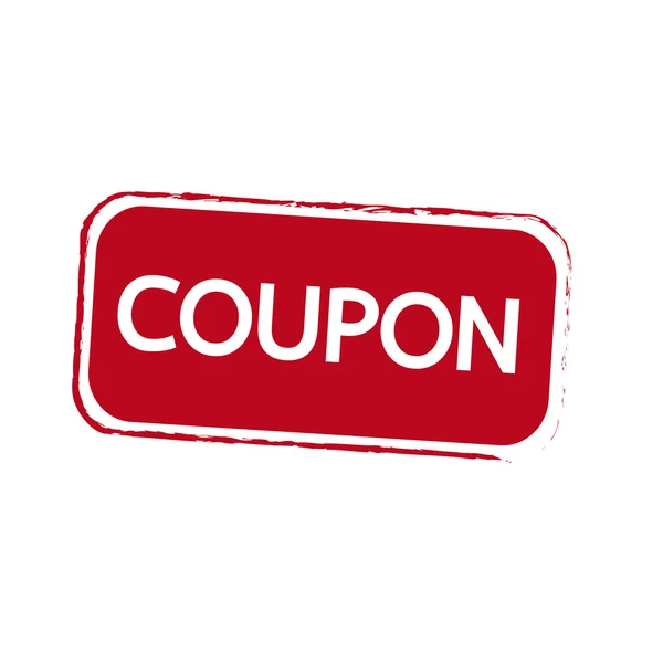 Discount Coupon Icon — Stock Vector