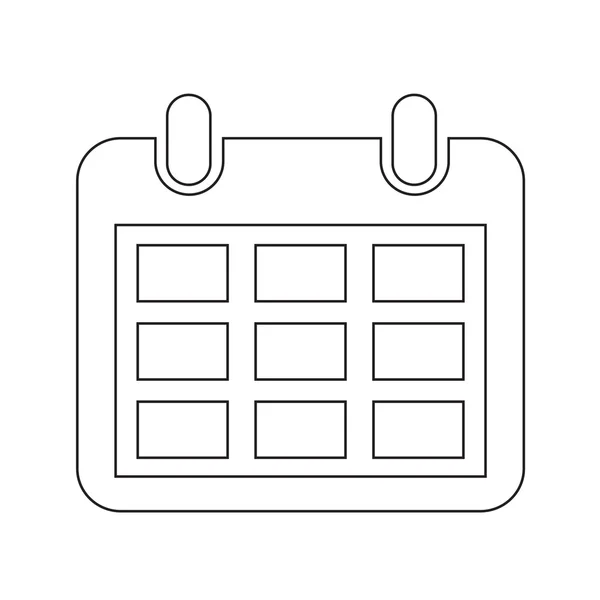 Icono de calendario — Archivo Imágenes Vectoriales