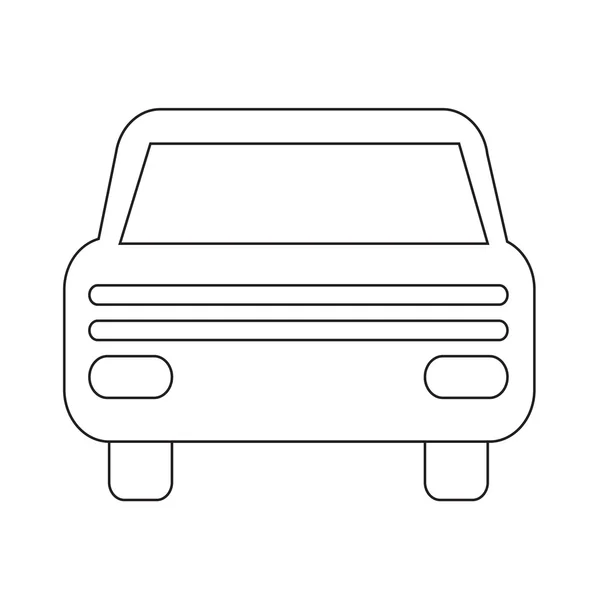 Icône de voiture — Image vectorielle
