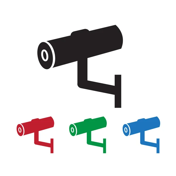 CCTV pictogram, cctv, veiligheid — Stockvector