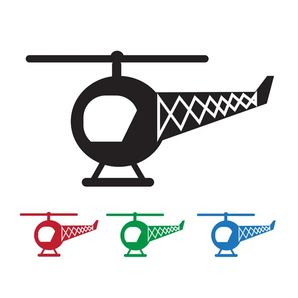 Helicopter Icon — Stock Vector