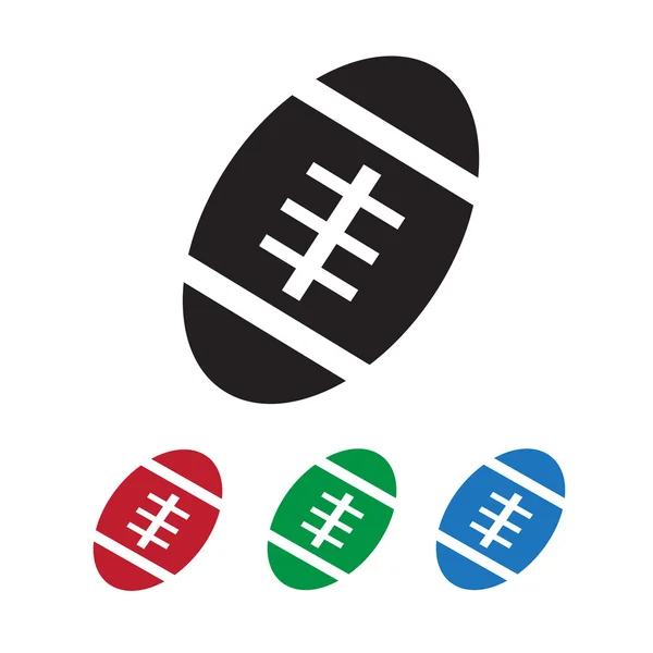 American-Football-Ikone — Stockvektor