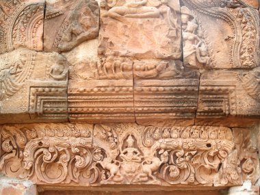 Phanom basamak tarihi park, Buriram, Tayland