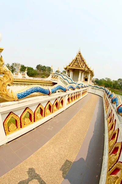 Wat Ban Na Muang, Ubon Ratchathani, Thailandia — Foto Stock