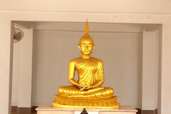 Big golden Buddha khueang nai District, Ubon Ratchathani, Thaila — Stock Photo, Image