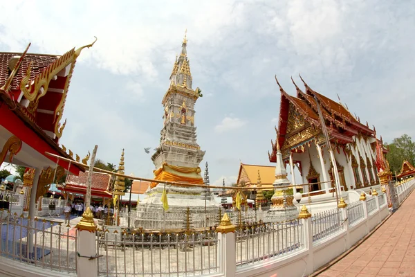 Wat Mahathat Yasothon Thaiföld helyek istentiszteleti — Stock Fotó