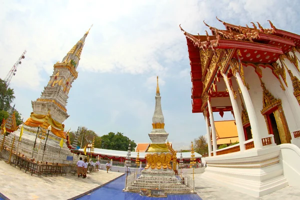 Wat Mahathat Yasothon Thailand platser för tillbedjan — Stockfoto