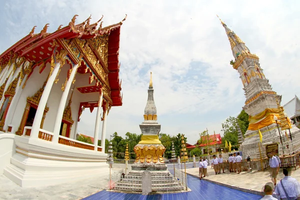 Wat Mahathat Yasothon Thailand platser för tillbedjan — Stockfoto
