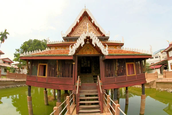 Wat Mahathat Yasothon Thailand platser för tillbedjan — Stockfoto