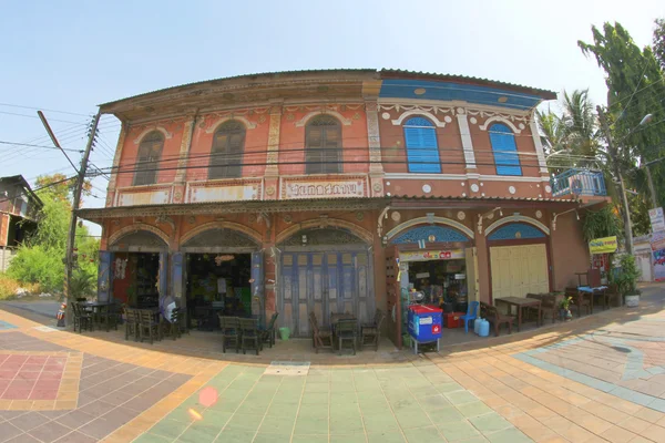 Baan sogha tha, centro storico nella città di Yasothon — Foto Stock