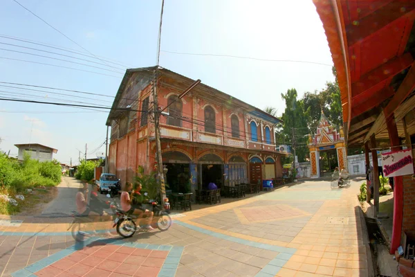 Baan sigha tha, Old Town in Yasothon City — стоковое фото
