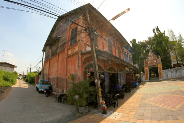 Baan sigha tha, Старе місто, в місті Yasothon — стокове фото