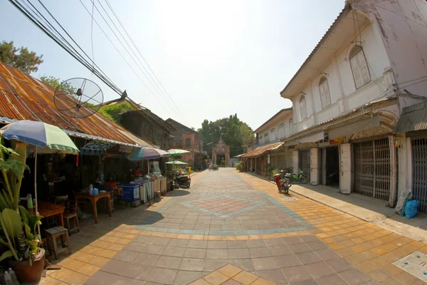 Baan sigha tha, Altstadt in der Yasothon-Stadt — Stockfoto