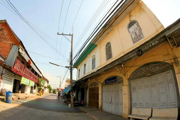 Baan sigha tha, Cidade Velha em Yasothon City — Fotografia de Stock